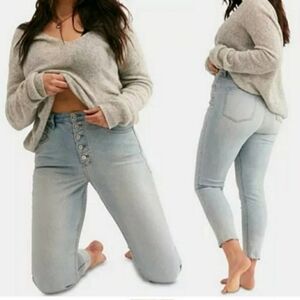Free People CRVY Mardi Skinny Jeans Size 34